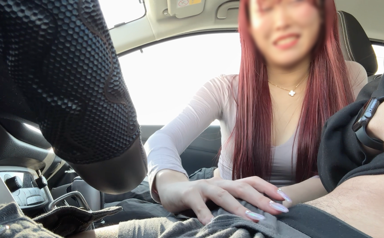 FC2PPV 4676983 I Asked A Beautiful Woman With Big F-Cup Breasts To Give Me A Handjob And Blowjob In The Car
